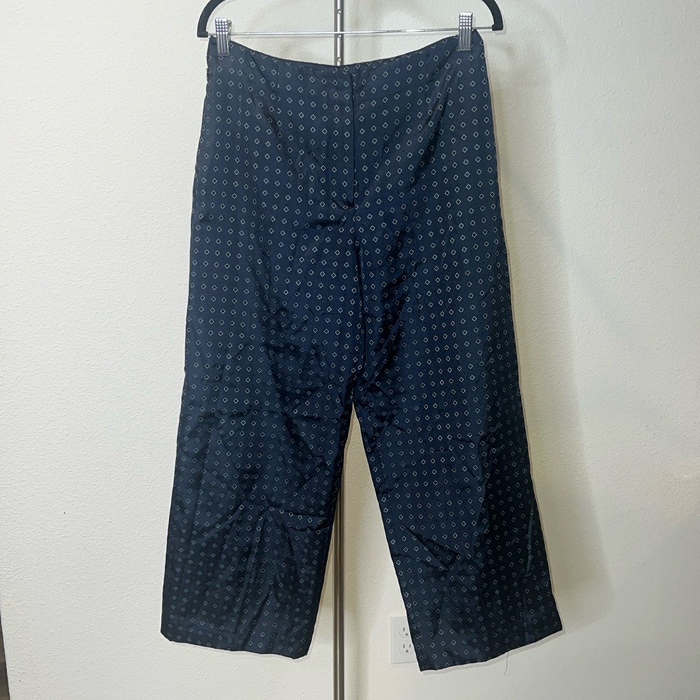 Giorgio Armani Silk Crop Pants